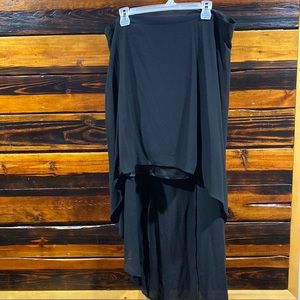 High low skirt